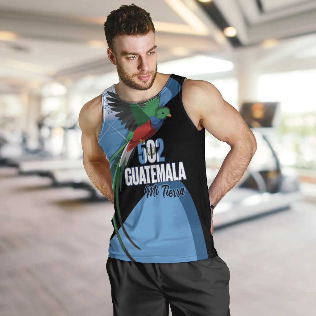 Guatemala Independence Day Men Tank Top 502 Mi Tierra Resplendent Quetzal - Wonder Print Shop