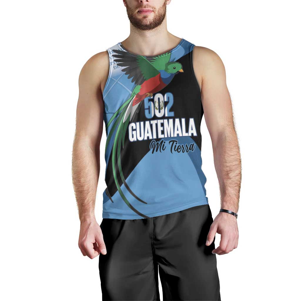 Guatemala Independence Day Men Tank Top 502 Mi Tierra Resplendent Quetzal - Wonder Print Shop