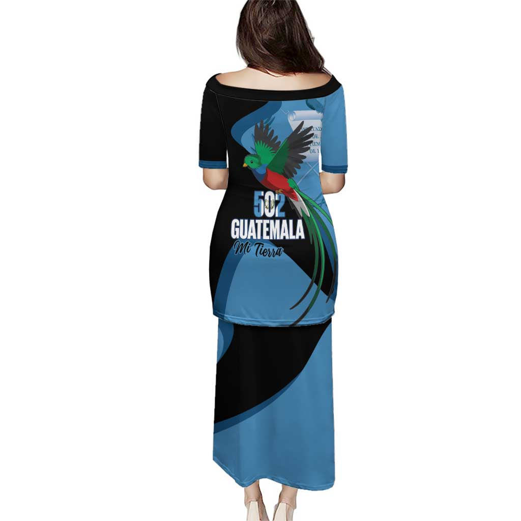Guatemala Independence Day Puletasi 502 Mi Tierra Resplendent Quetzal - Wonder Print Shop