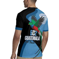 Guatemala Independence Day Rugby Jersey 502 Mi Tierra Resplendent Quetzal - Wonder Print Shop