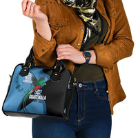 Guatemala Independence Day Shoulder Handbag 502 Mi Tierra Resplendent Quetzal - Wonder Print Shop