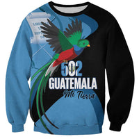 Guatemala Independence Day Sweatshirt 502 Mi Tierra Resplendent Quetzal - Wonder Print Shop