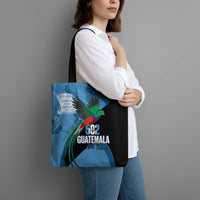 Guatemala Independence Day Tote Bag 502 Mi Tierra Resplendent Quetzal - Wonder Print Shop