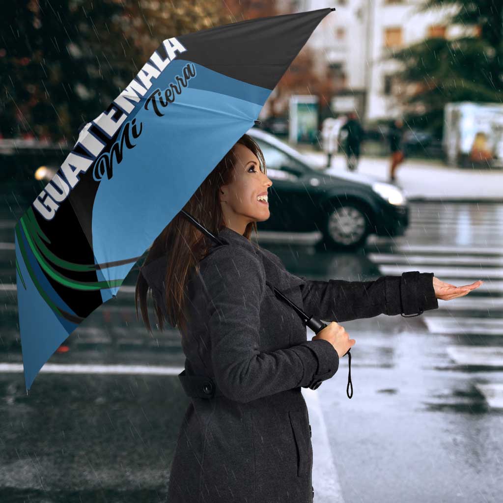 Guatemala Independence Day Umbrella 502 Mi Tierra Resplendent Quetzal - Wonder Print Shop