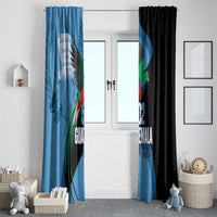 Guatemala Independence Day Window Curtain 502 Mi Tierra Resplendent Quetzal - Wonder Print Shop