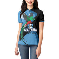 Guatemala Independence Day Women Polo Shirt 502 Mi Tierra Resplendent Quetzal - Wonder Print Shop