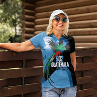 Guatemala Independence Day Women Polo Shirt 502 Mi Tierra Resplendent Quetzal - Wonder Print Shop