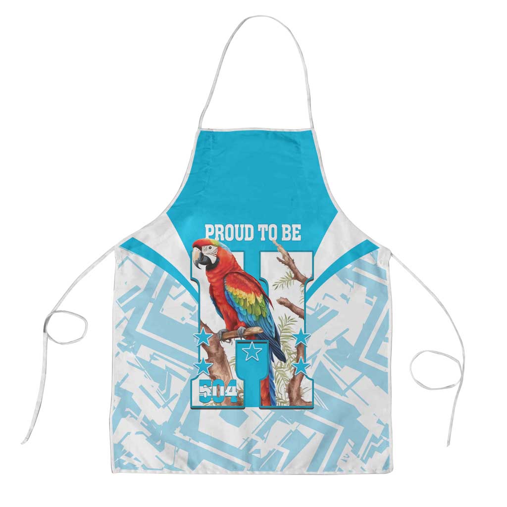 Honduras Independence Day Apron 504 Proud Scarlet Macaw - Wonder Print Shop