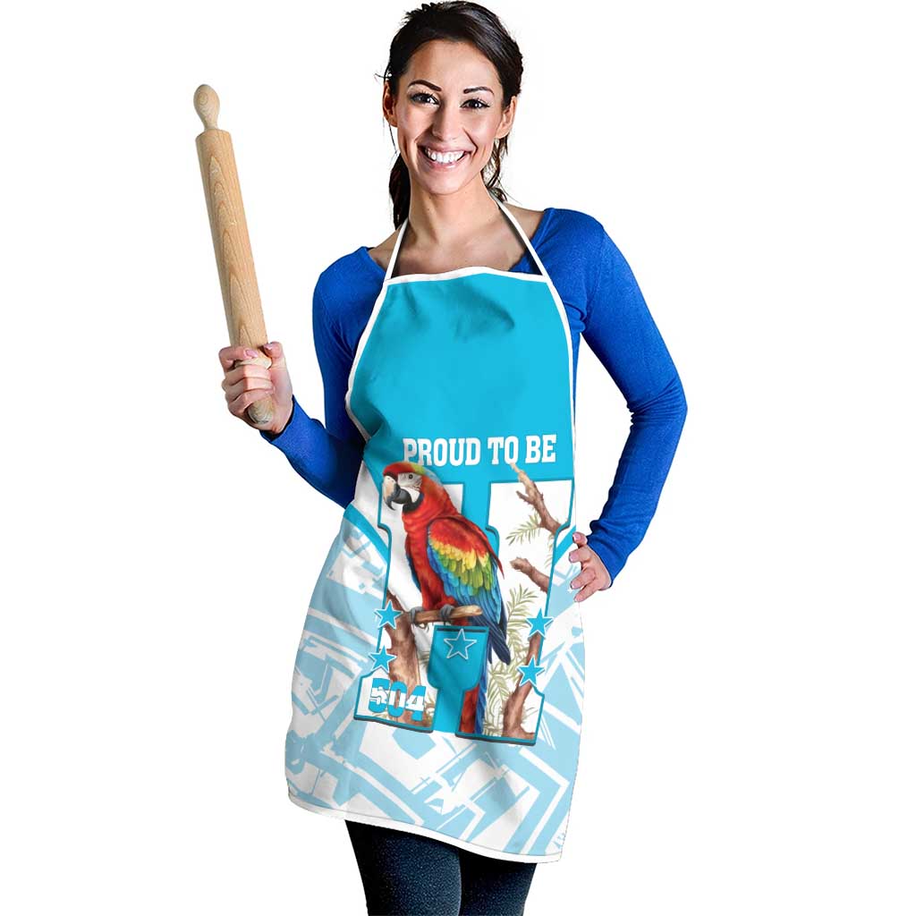 Honduras Independence Day Apron 504 Proud Scarlet Macaw - Wonder Print Shop