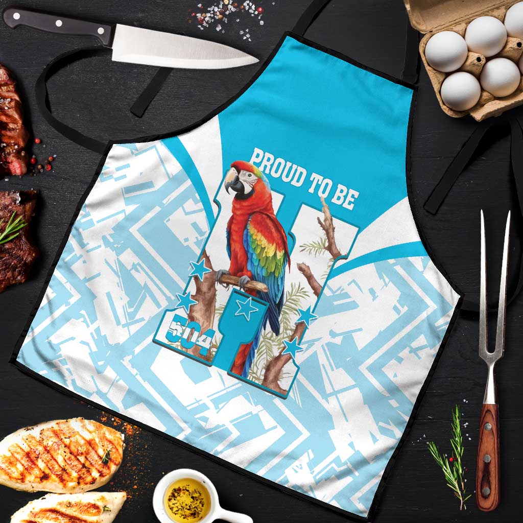 Honduras Independence Day Apron 504 Proud Scarlet Macaw - Wonder Print Shop
