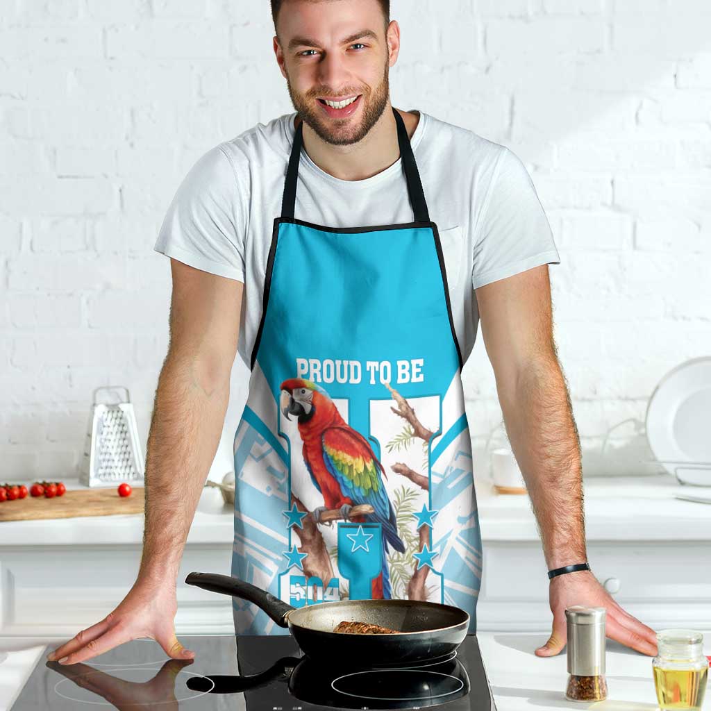 Honduras Independence Day Apron 504 Proud Scarlet Macaw - Wonder Print Shop
