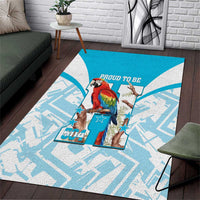 Honduras Independence Day Area Rug 504 Proud Scarlet Macaw - Wonder Print Shop