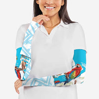 Honduras Independence Day Arm Sleeves 504 Proud Scarlet Macaw - Wonder Print Shop