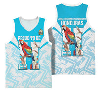 Honduras Independence Day Basketball Jersey 504 Proud Scarlet Macaw - Wonder Print Shop