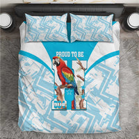 Honduras Independence Day Bedding Set 504 Proud Scarlet Macaw - Wonder Print Shop