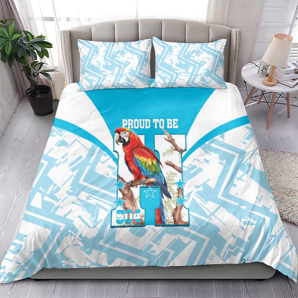 Honduras Independence Day Bedding Set 504 Proud Scarlet Macaw - Wonder Print Shop
