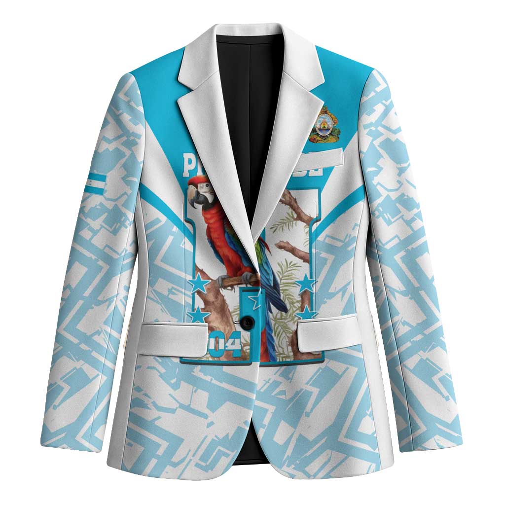 Honduras Independence Day Blazer 504 Proud Scarlet Macaw - Wonder Print Shop