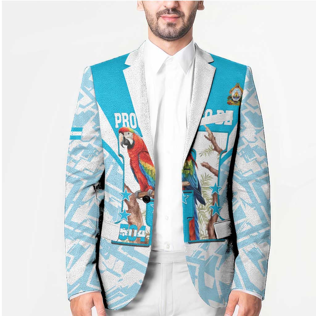 Honduras Independence Day Blazer 504 Proud Scarlet Macaw - Wonder Print Shop