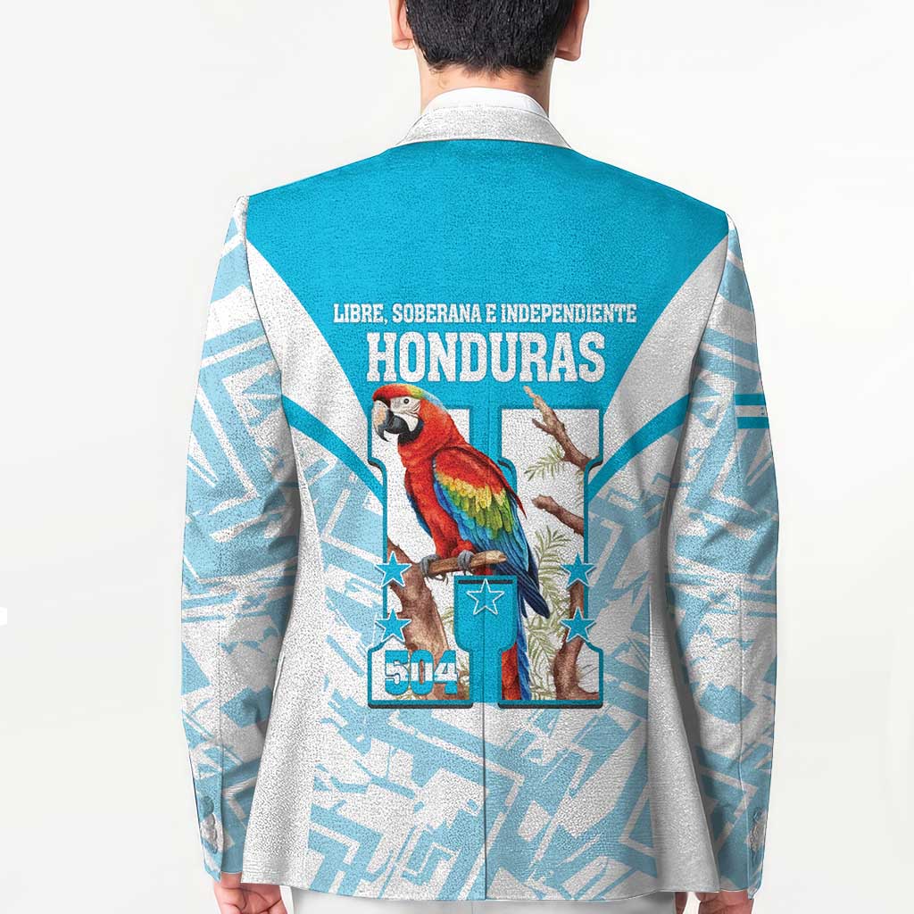 Honduras Independence Day Blazer 504 Proud Scarlet Macaw - Wonder Print Shop