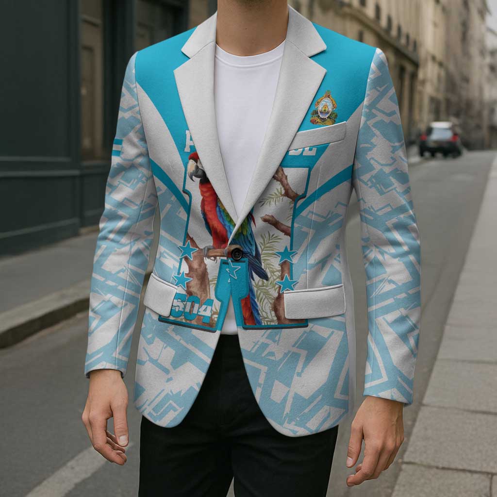 Honduras Independence Day Blazer 504 Proud Scarlet Macaw - Wonder Print Shop