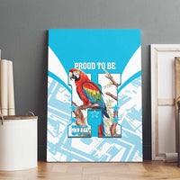 Honduras Independence Day Canvas Wall Art 504 Proud Scarlet Macaw - Wonder Print Shop
