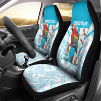 Honduras Independence Day Car Seat Cover 504 Proud Scarlet Macaw - Wonder Print Shop