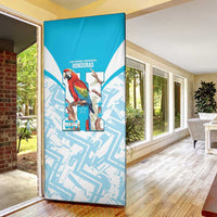 Honduras Independence Day Door Cover 504 Proud Scarlet Macaw - Wonder Print Shop