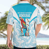 Honduras Independence Day Hawaiian Shirt 504 Proud Scarlet Macaw - Wonder Print Shop