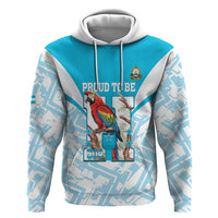 Honduras Independence Day Hoodie 504 Proud Scarlet Macaw - Wonder Print Shop