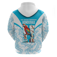Honduras Independence Day Hoodie 504 Proud Scarlet Macaw - Wonder Print Shop