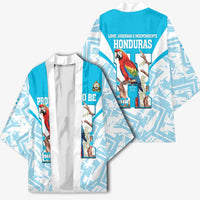 Honduras Independence Day Kimono 504 Proud Scarlet Macaw - Wonder Print Shop