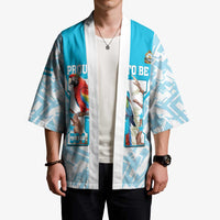 Honduras Independence Day Kimono 504 Proud Scarlet Macaw - Wonder Print Shop