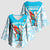 Honduras Independence Day Kimono Sleeve Blouse 504 Proud Scarlet Macaw - Wonder Print Shop
