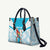 Honduras Independence Day Leather Bag 504 Proud Scarlet Macaw - Wonder Print Shop