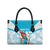 Honduras Independence Day Leather Bag 504 Proud Scarlet Macaw - Wonder Print Shop
