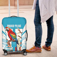 Honduras Independence Day Luggage Cover 504 Proud Scarlet Macaw - Wonder Print Shop