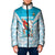 Honduras Independence Day Padded Jacket 504 Proud Scarlet Macaw - Wonder Print Shop