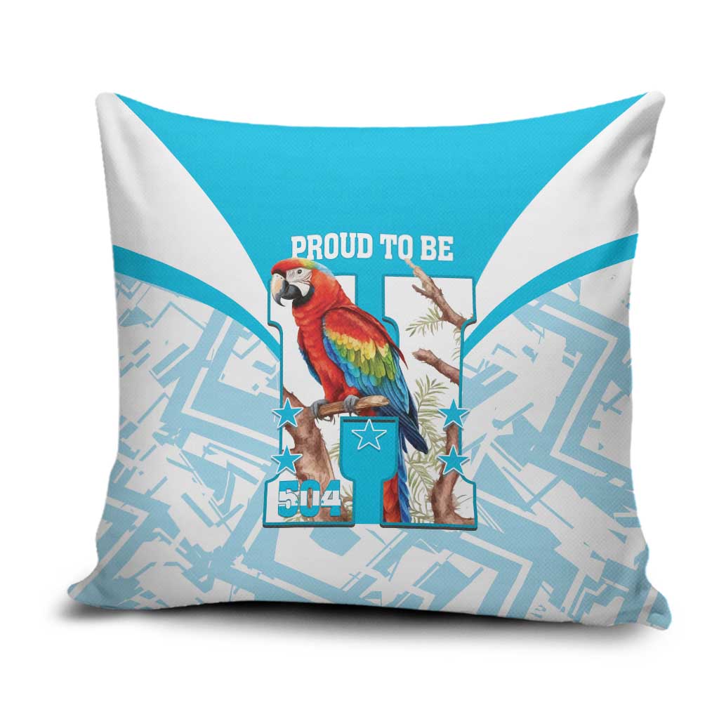 Honduras Independence Day Pillow Cover 504 Proud Scarlet Macaw - Wonder Print Shop
