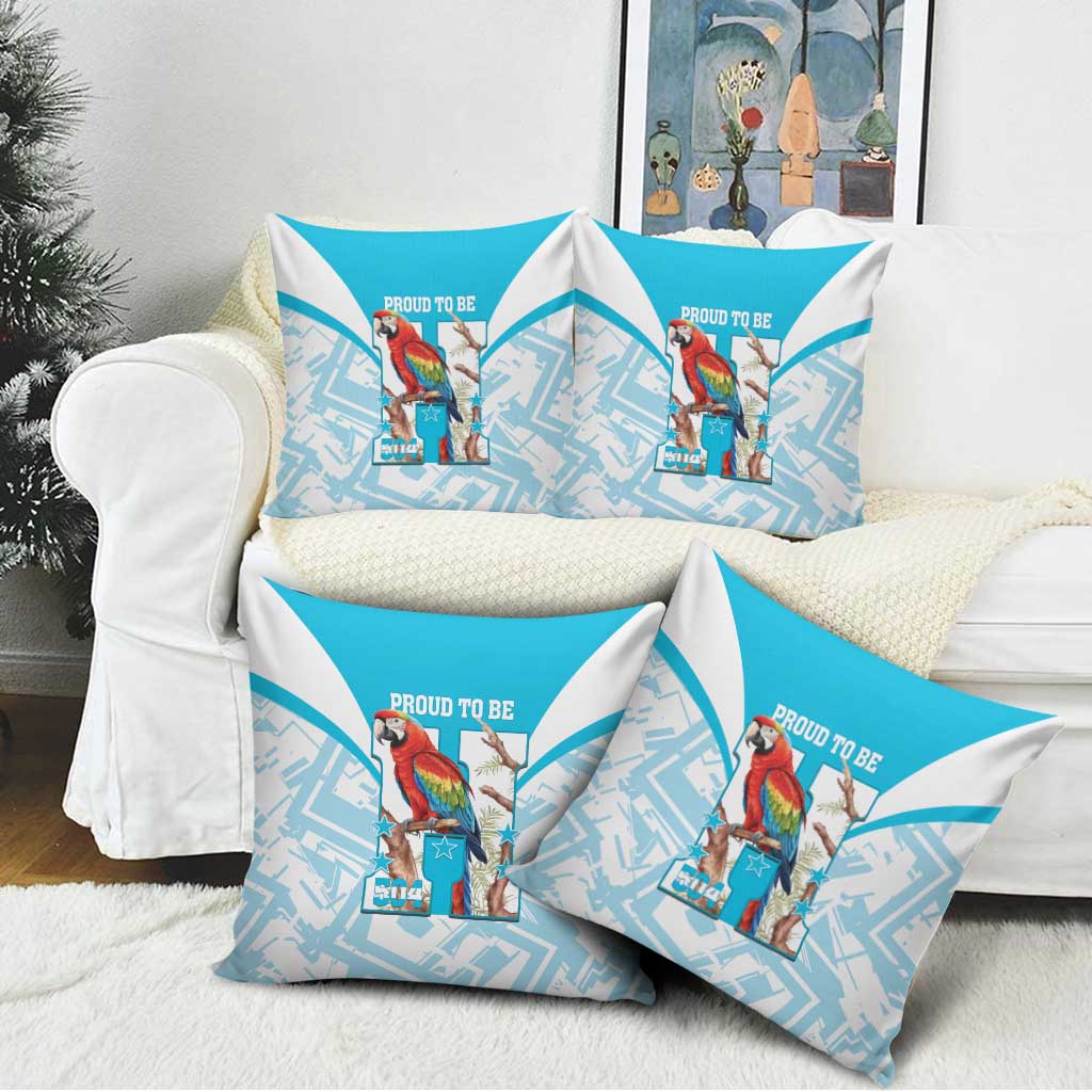 Honduras Independence Day Pillow Cover 504 Proud Scarlet Macaw - Wonder Print Shop