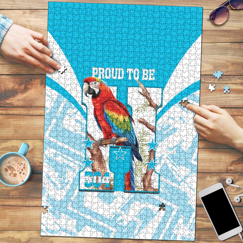 Honduras Independence Day Puzzle 504 Proud Scarlet Macaw - Wonder Print Shop