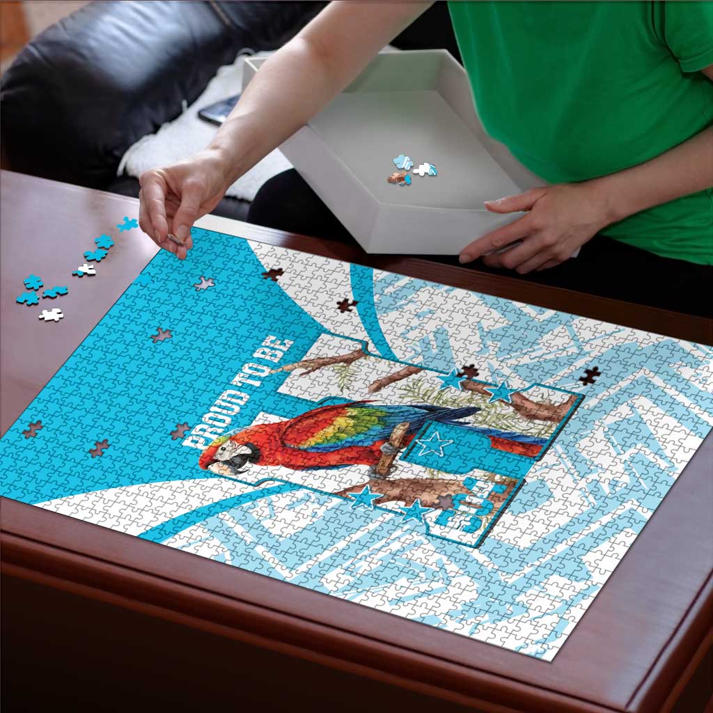 Honduras Independence Day Puzzle 504 Proud Scarlet Macaw - Wonder Print Shop
