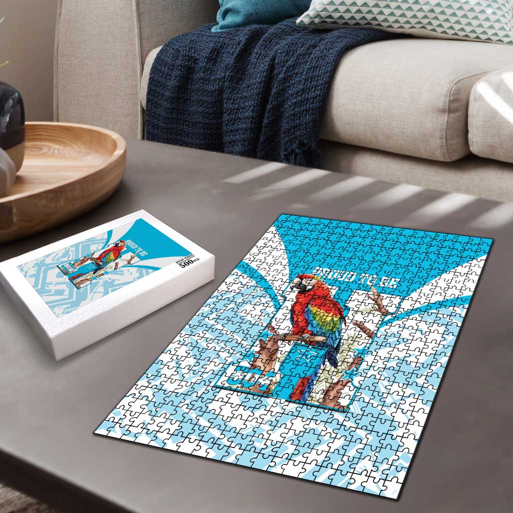 Honduras Independence Day Puzzle 504 Proud Scarlet Macaw - Wonder Print Shop