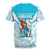 Honduras Independence Day Rugby Jersey 504 Proud Scarlet Macaw - Wonder Print Shop