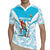Honduras Independence Day Rugby Jersey 504 Proud Scarlet Macaw - Wonder Print Shop