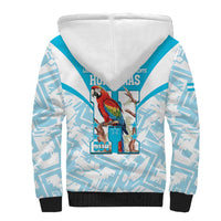 Honduras Independence Day Sherpa Hoodie 504 Proud Scarlet Macaw - Wonder Print Shop
