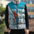 Honduras Independence Day Sleeveless Puffer Jacket 504 Proud Scarlet Macaw - Wonder Print Shop