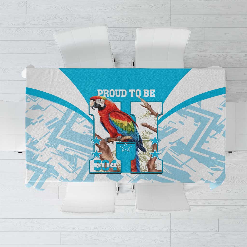 Honduras Independence Day Tablecloth 504 Proud Scarlet Macaw - Wonder Print Shop