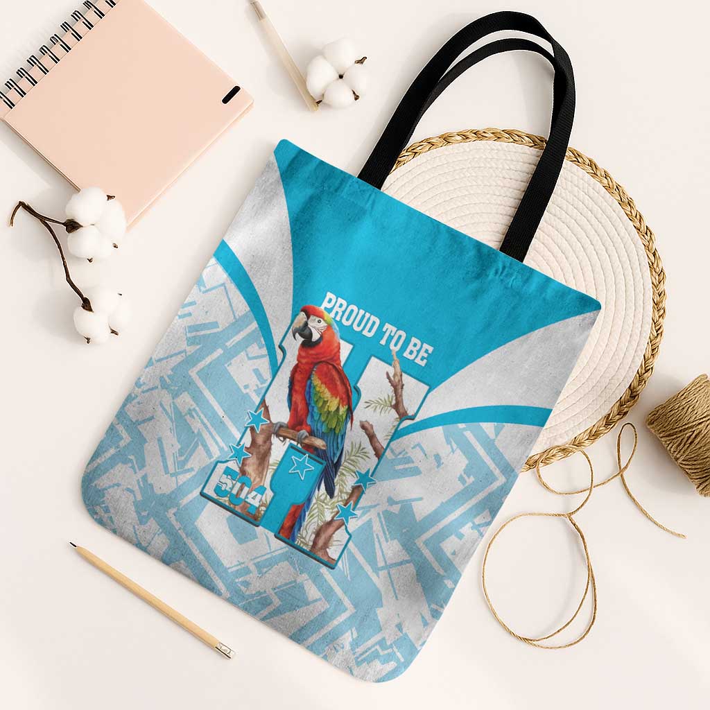 Honduras Independence Day Tote Bag 504 Proud Scarlet Macaw - Wonder Print Shop