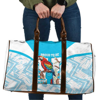 Honduras Independence Day Travel Bag 504 Proud Scarlet Macaw - Wonder Print Shop
