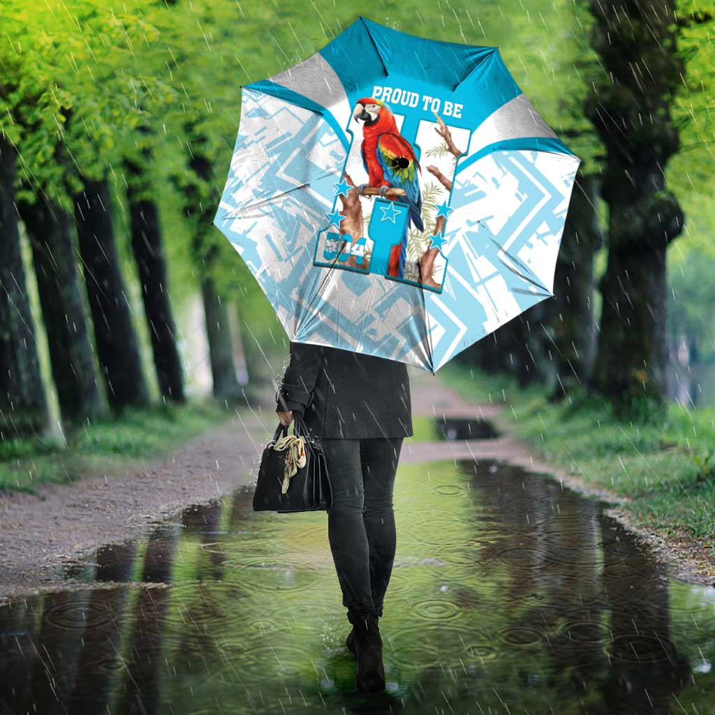 Honduras Independence Day Umbrella 504 Proud Scarlet Macaw - Wonder Print Shop